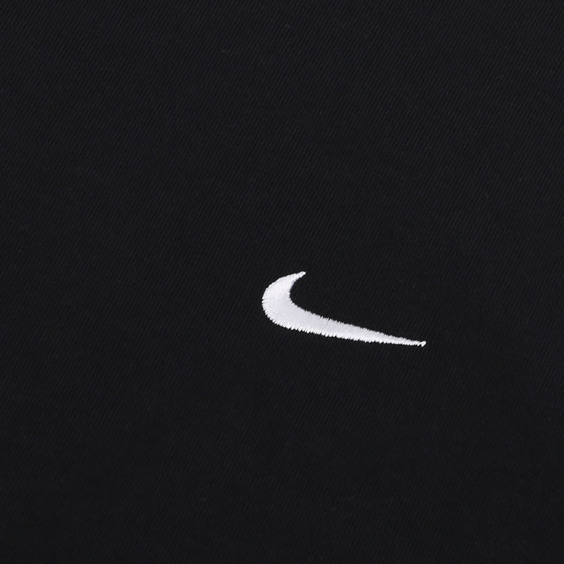 мужская черная футболка Nike NRG Solo Swoosh Tee CV0559-010 - цена, описание, фото 2